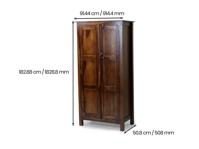 Alexa Dining + Belle Wardrobe Combo 4 Seater